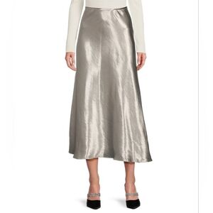 Antonio Melani Blakely A-Line Hammered Satin Skirt